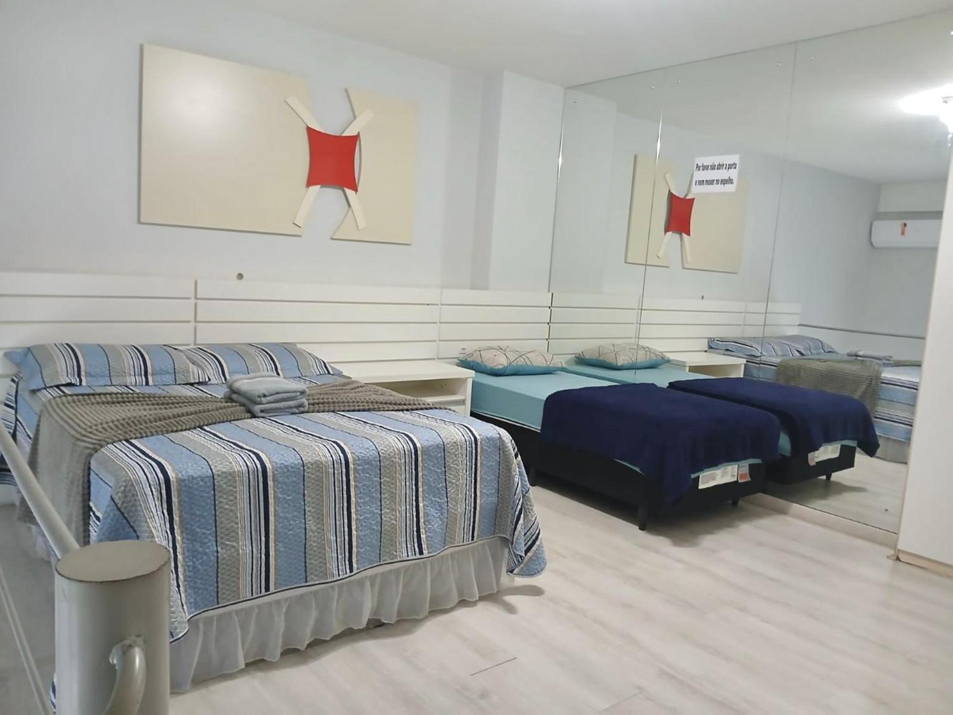 הוילה Jaraguá do Sul Saint Sebastian Flat 213 - Com Hidro! Ate 4 Pessoas, Duplex, No Centro מראה חיצוני תמונה