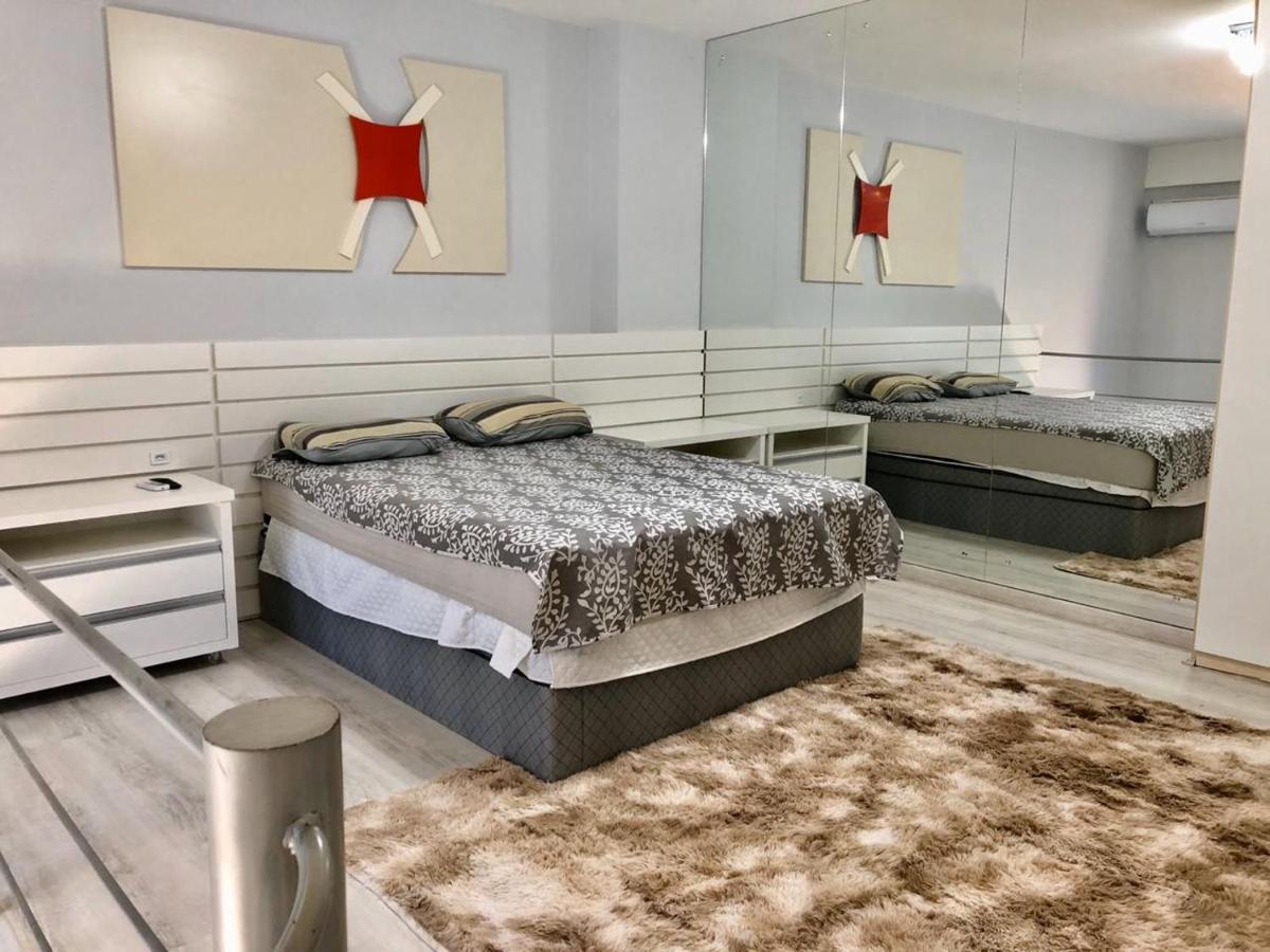 הוילה Jaraguá do Sul Saint Sebastian Flat 213 - Com Hidro! Ate 4 Pessoas, Duplex, No Centro מראה חיצוני תמונה